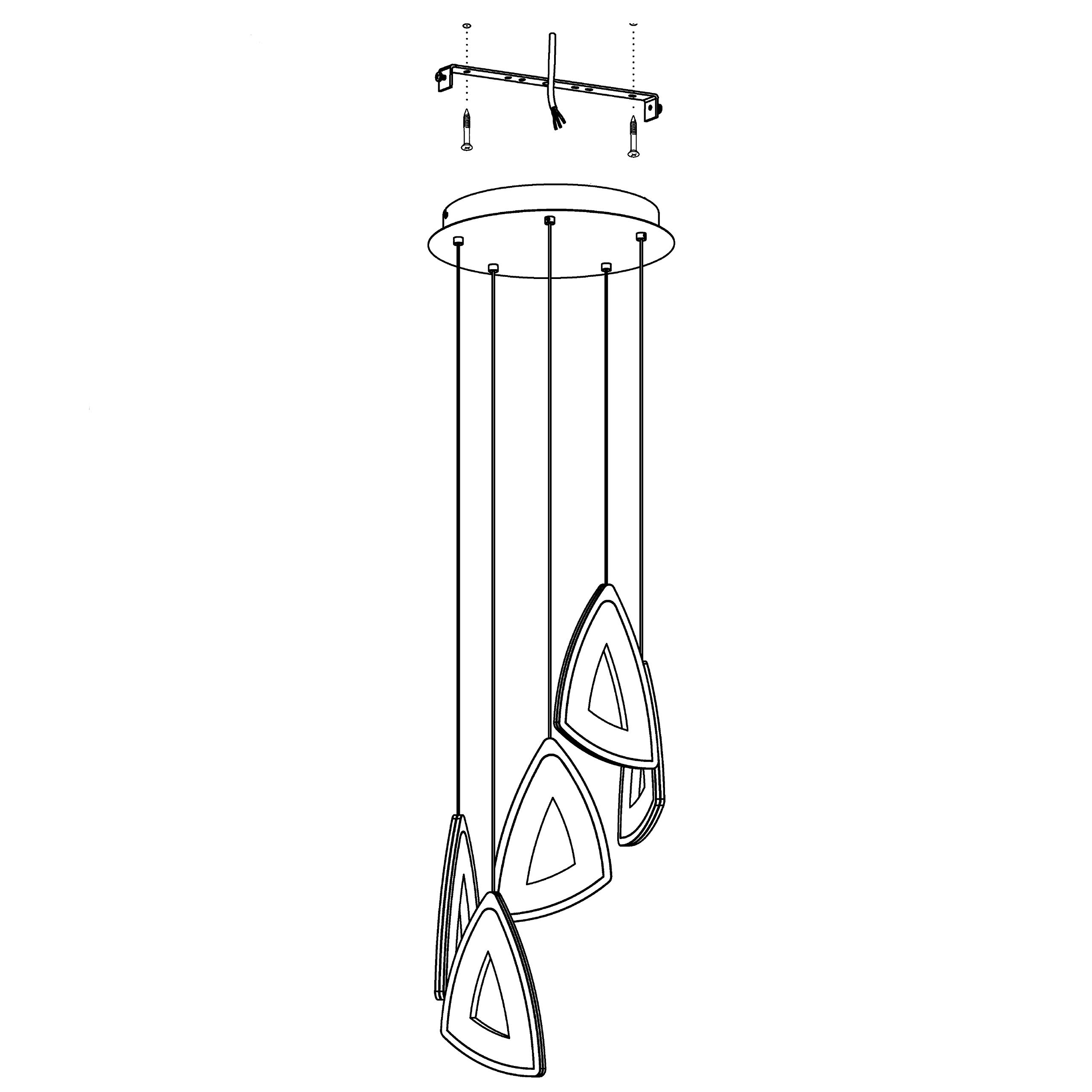 eglo-amonde-5-flammige-led-pendelleuchte-dimmbar-chrom-wei image 6