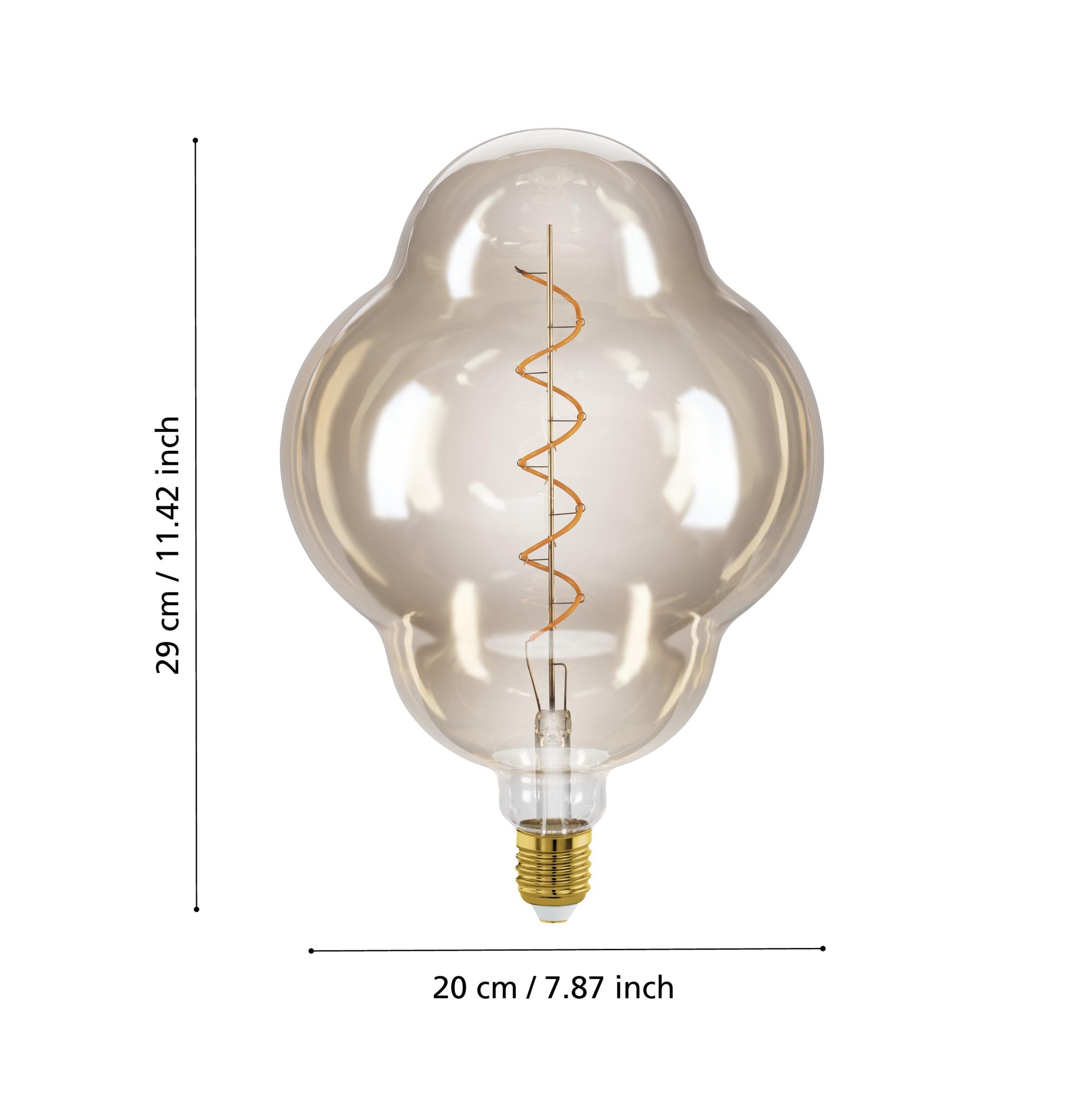 eglo-big-size-e27-led-spiral-retro-gl-hbirne-xxl-amber-4w-200-lumen-2000k-l-29-c image 7