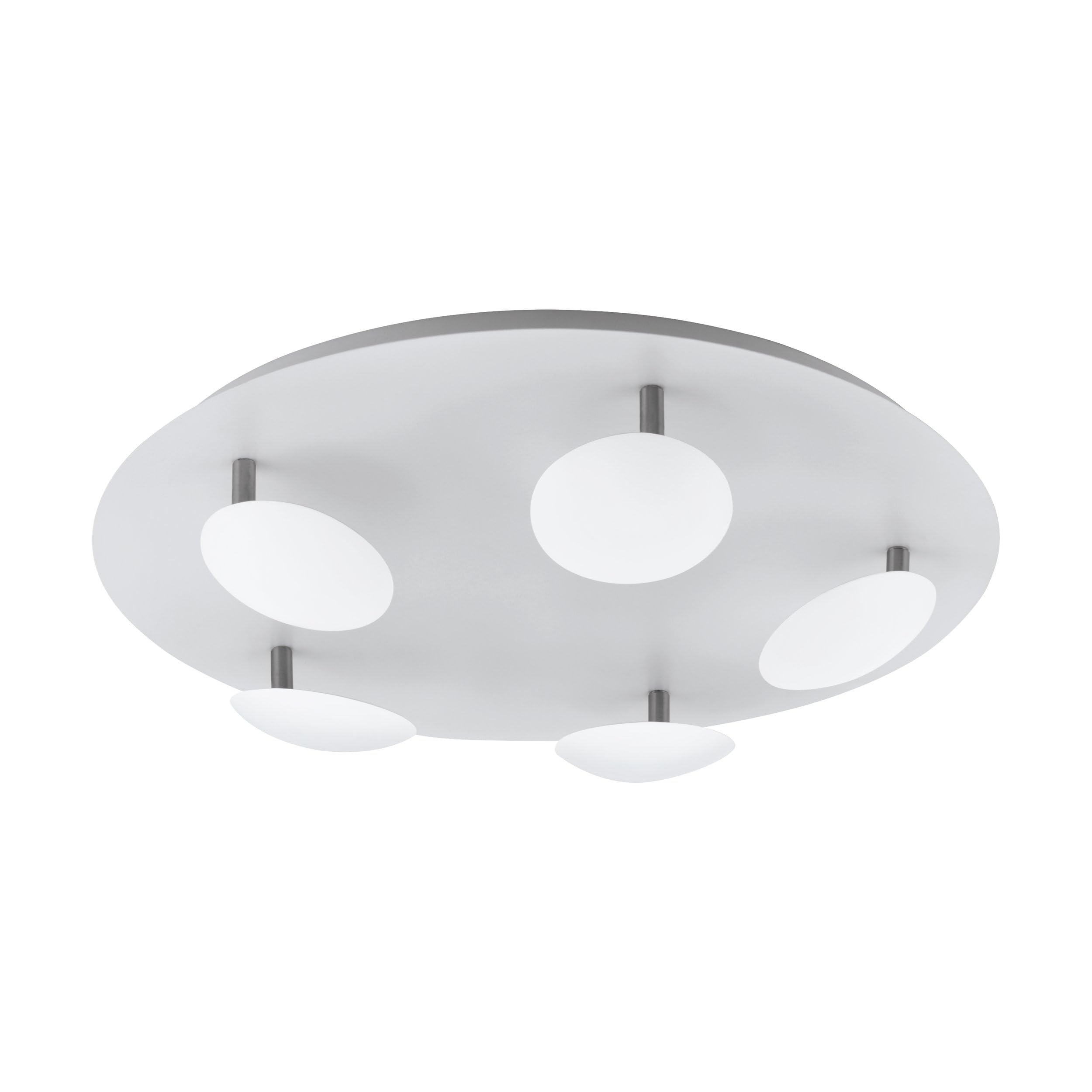 eglo-certino-led-deckenlampe-50-cm-wei-nickel-matt-warmwei image 1