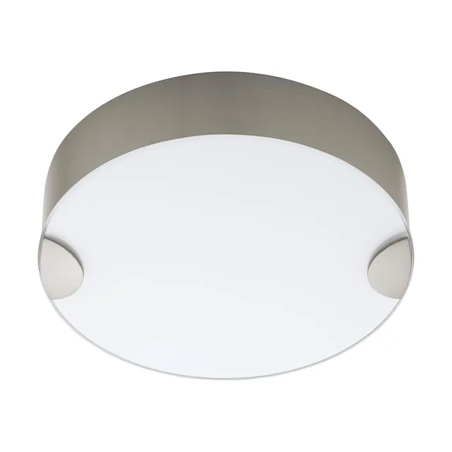eglo-cupella-led-wand-deckenleuchte-15-cm-nickel-matt-glas-wei-warmwei image 1