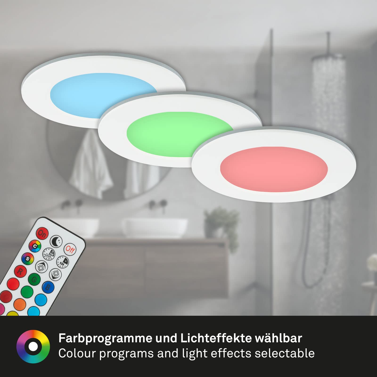 briloner-3er-set-led-bad-einbaustrahler-ip65-dimmbar-rgb-cct-fernbedienung image 5