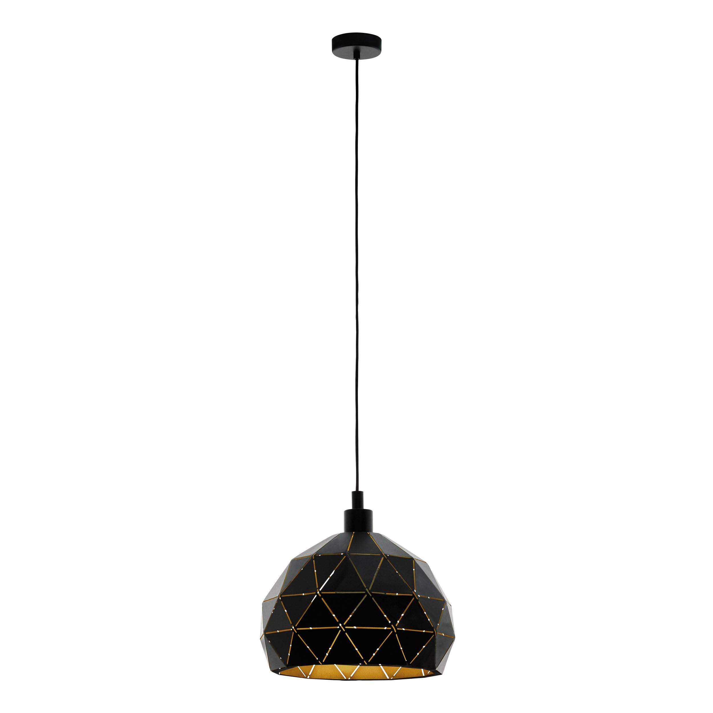 eglo-roccaforte-pendelleuchte-3-flammig-metall-schwarz-gold-e14-75-cm image 7
