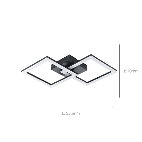 eglo-palmaves-e-led-deckenleuchte-eckig-52-5-cm-warmwei-schwarz image 8