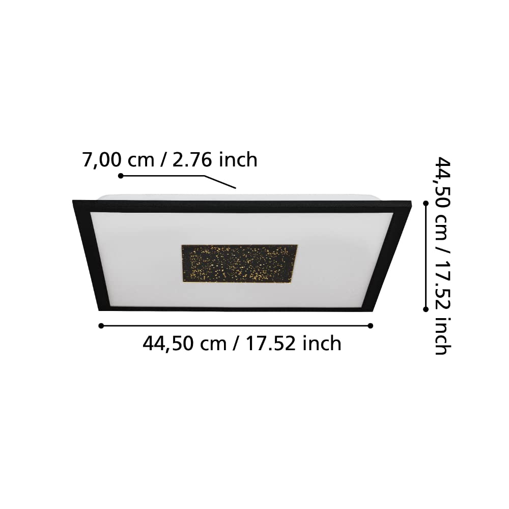 eglo-marmorata-led-deckenleuchte-45-x-45-cm-schwarz-mit-kristall-effekt image 7