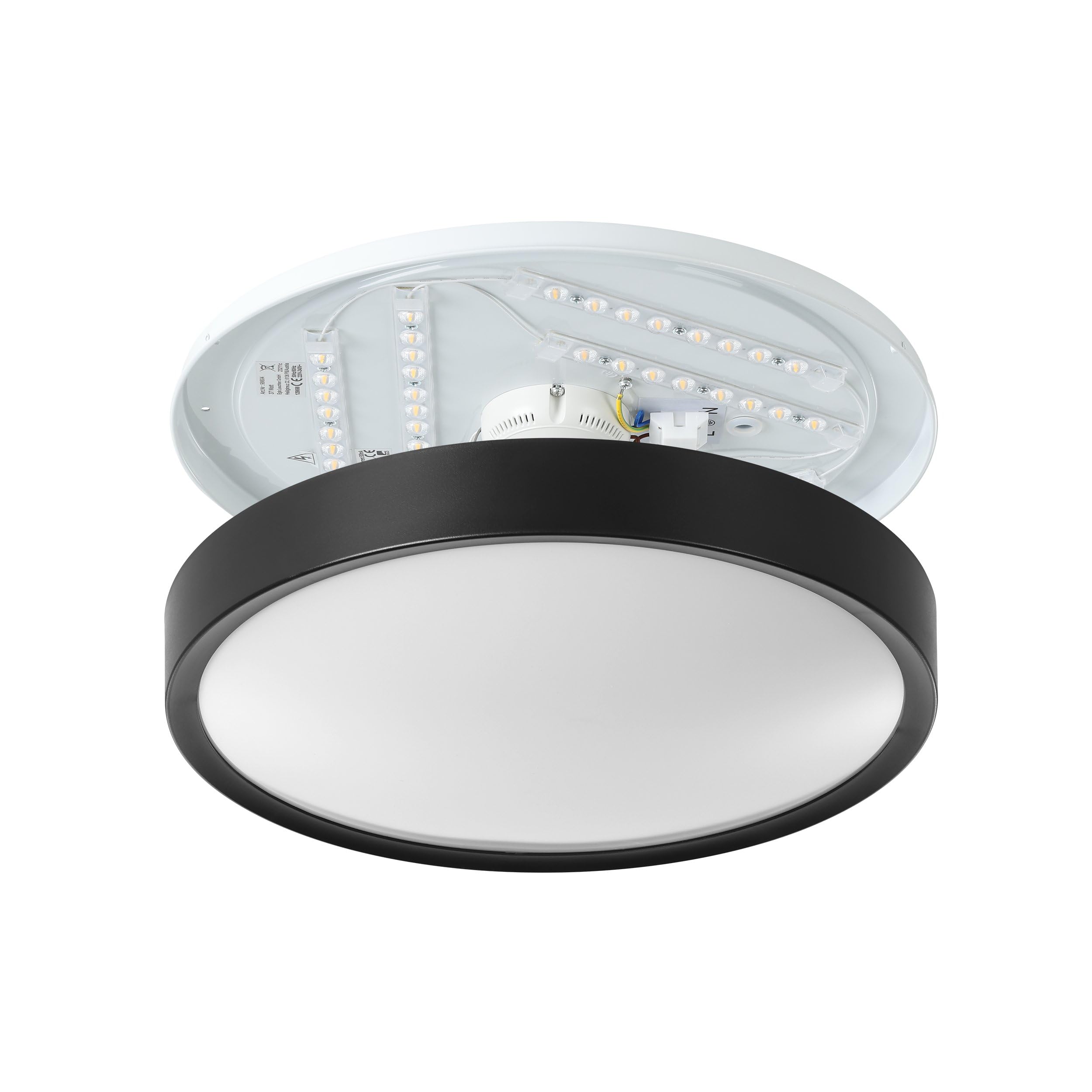 eglo-musurita-led-deckenleuchte-rund-44-cm-schwarz-wei image 4
