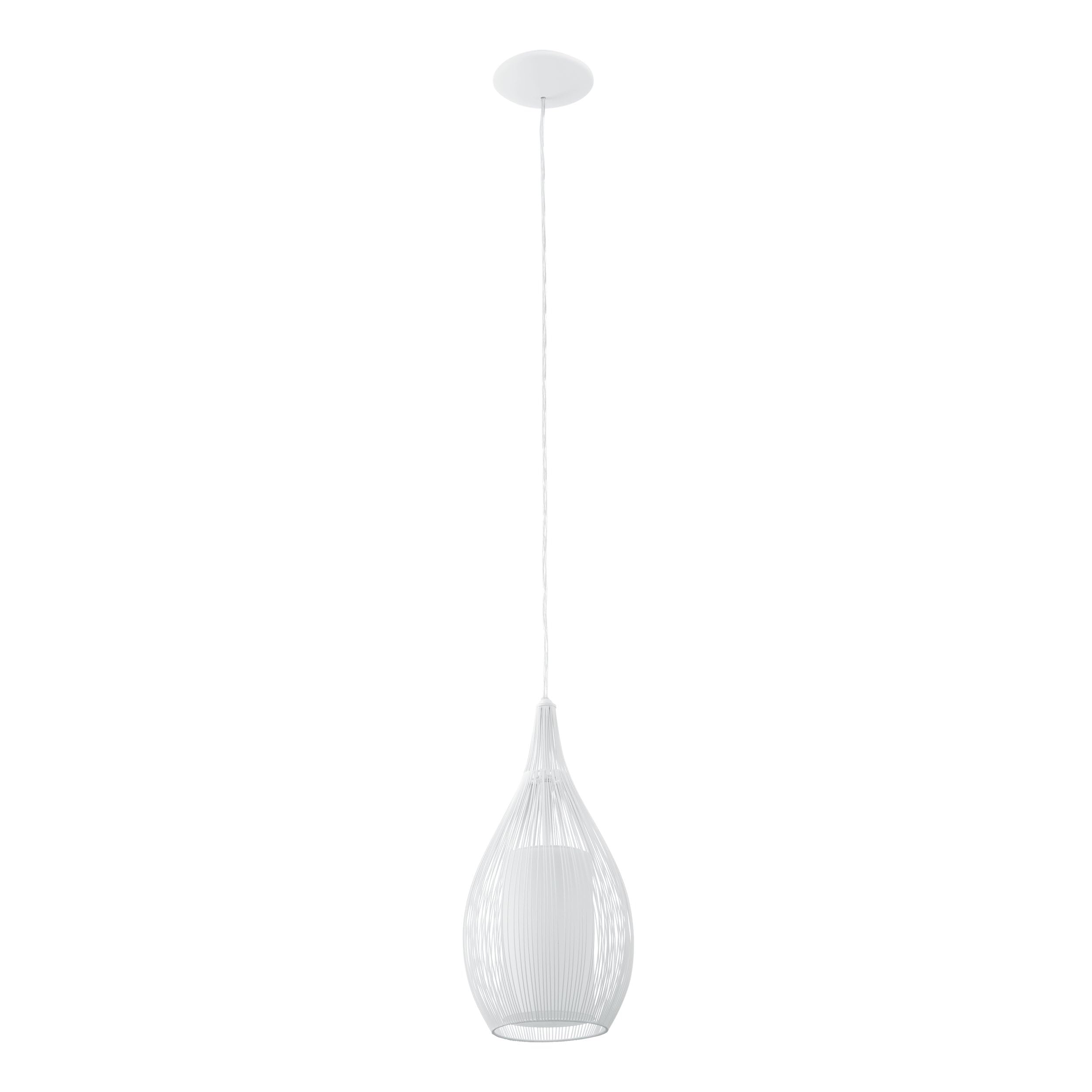 eglo-pendellampe-razoni-e27-pendelleuchte-wei-glas-satiniert-19-cm image 1