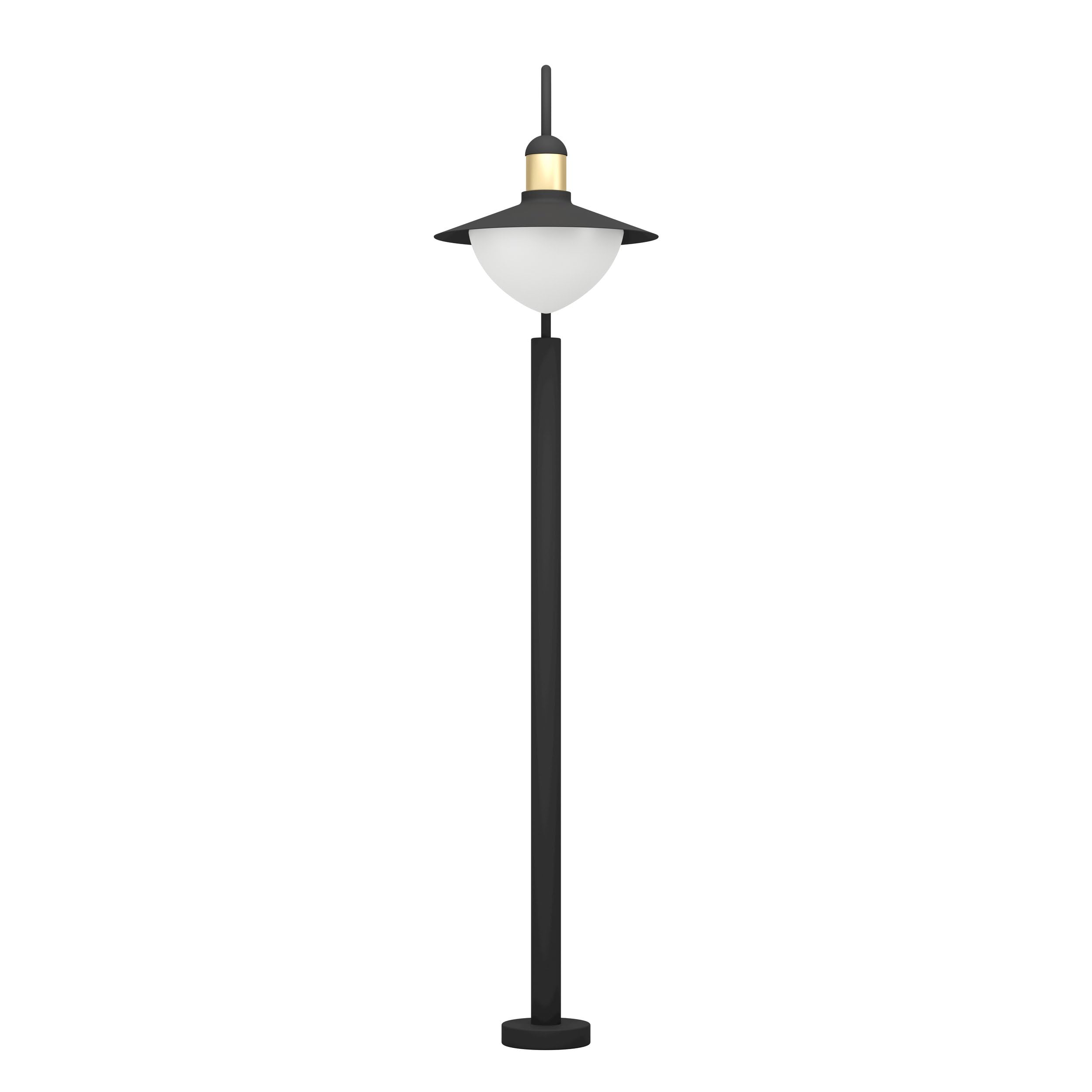 eglo-sirmione-au-en-stehlampe-e27-h-120-cm-schwarz-gold-ip44 image 2
