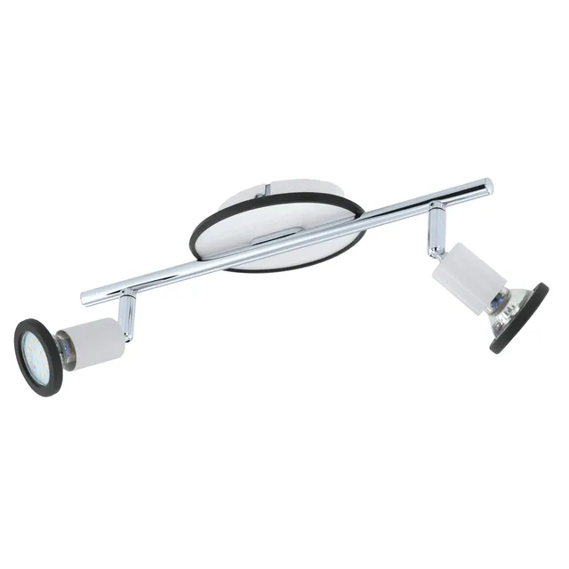 eglo-modino-deckenstrahler-2-flammig-36-cm-wei-chrom-gu10 image 1