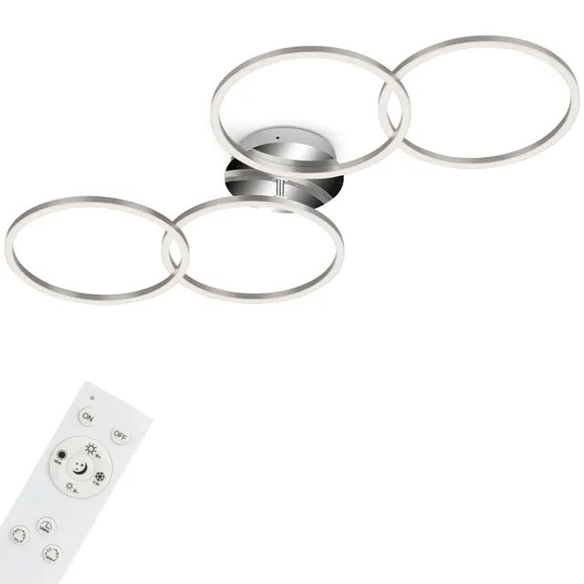 briloner-led-deckenlampe-mit-fernbedienung-cct-warmwei-kaltwei-95-8-cm-alu image 1