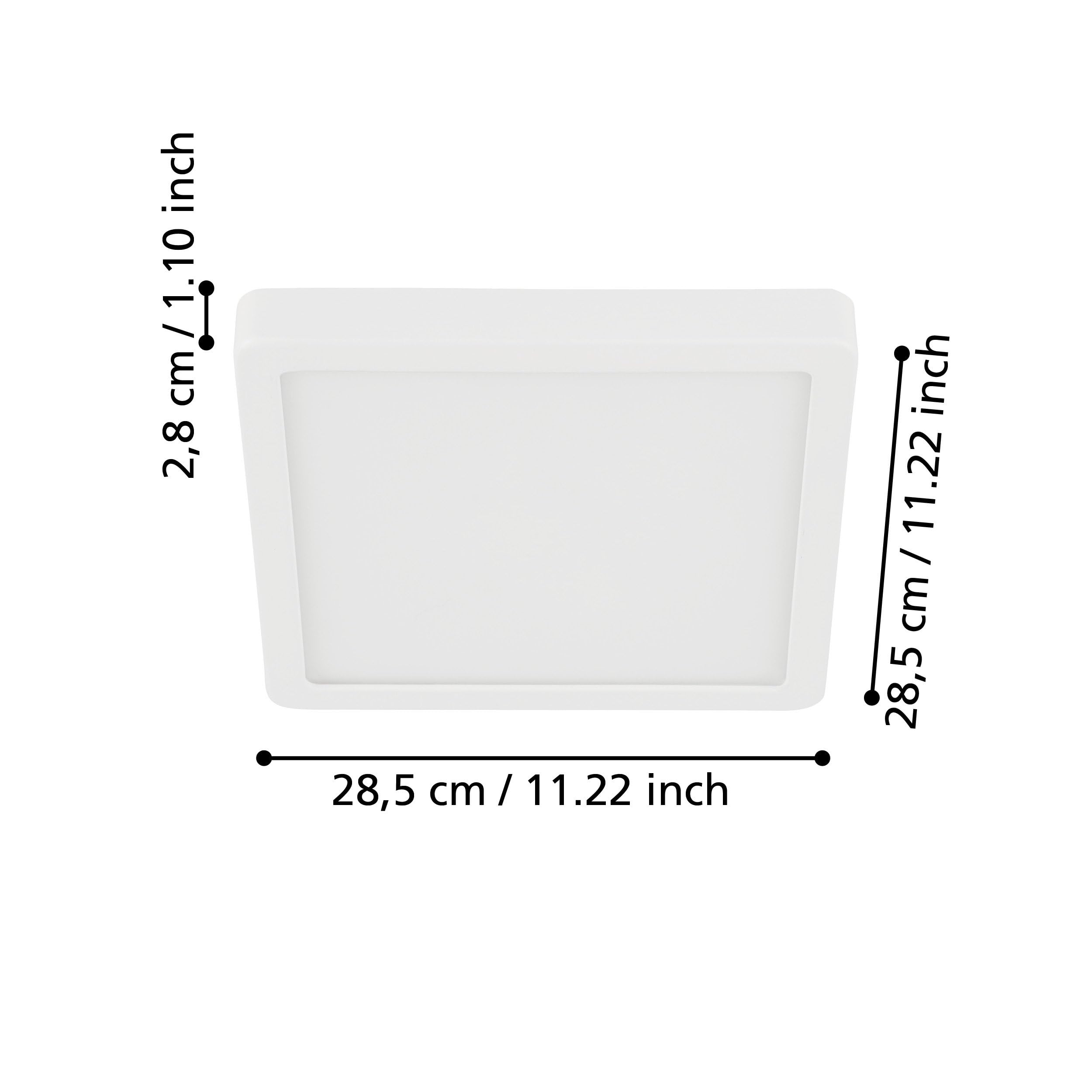 eglo-led-deckenleuchte-fueva-5-quadratisch-28-5-cm-wei-20w-2300lm-warmwei image 5