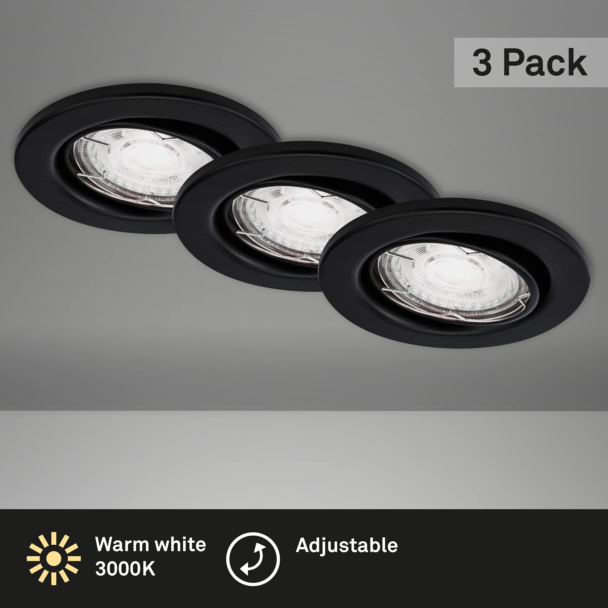 briloner-led-einbauleuchten-3er-set-schwenkbar-gu10-matt-schwarz-ip23 image 2