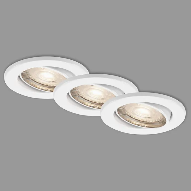 briloner-led-einbauleuchten-3er-set-wei-schwenkbar-gu10-3-5w-350-lm-3000k-ip23-8 image 1