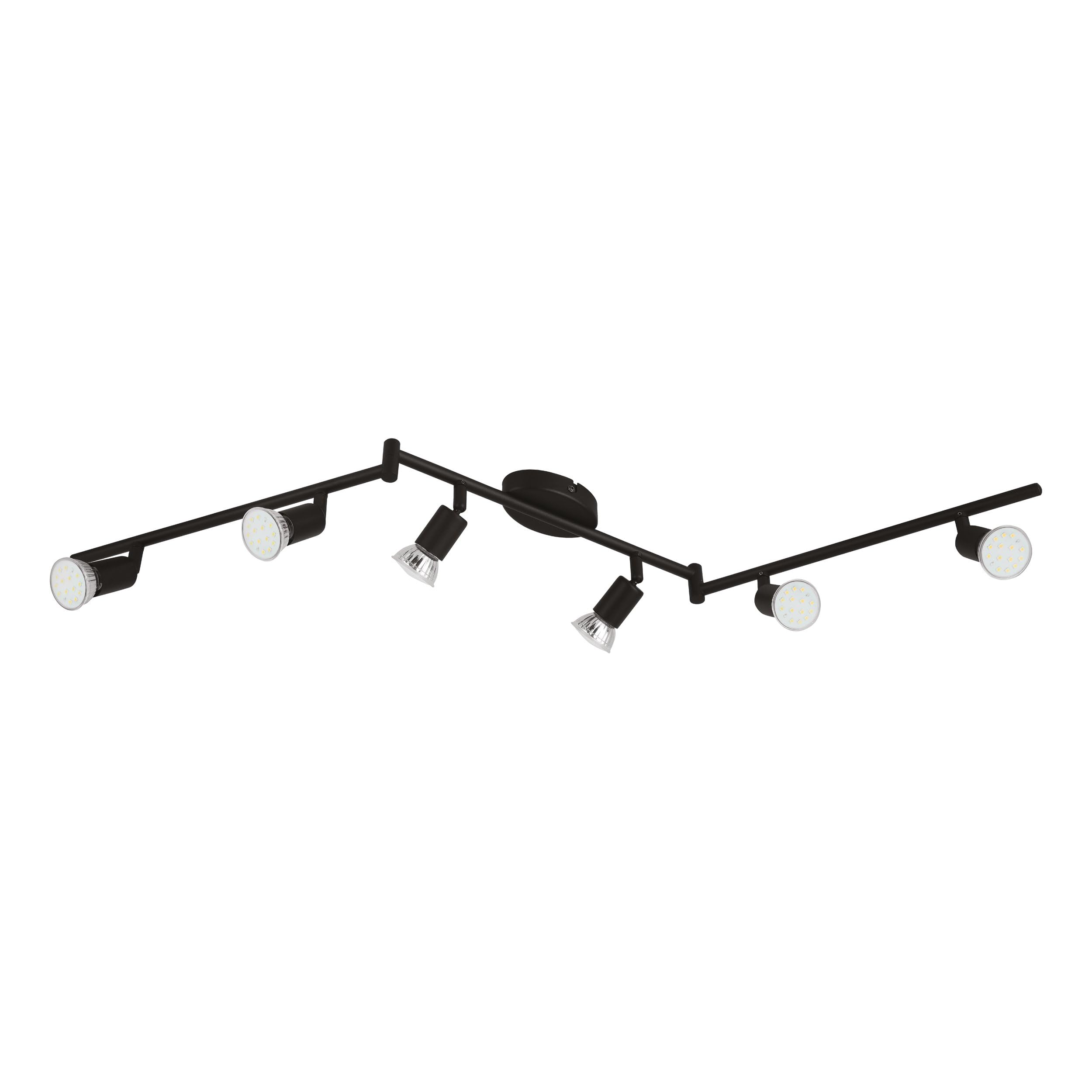 eglo-buzz-led-deckenstrahler-2-flammig-schwarz-l-28-5-cm-gu10 image 5