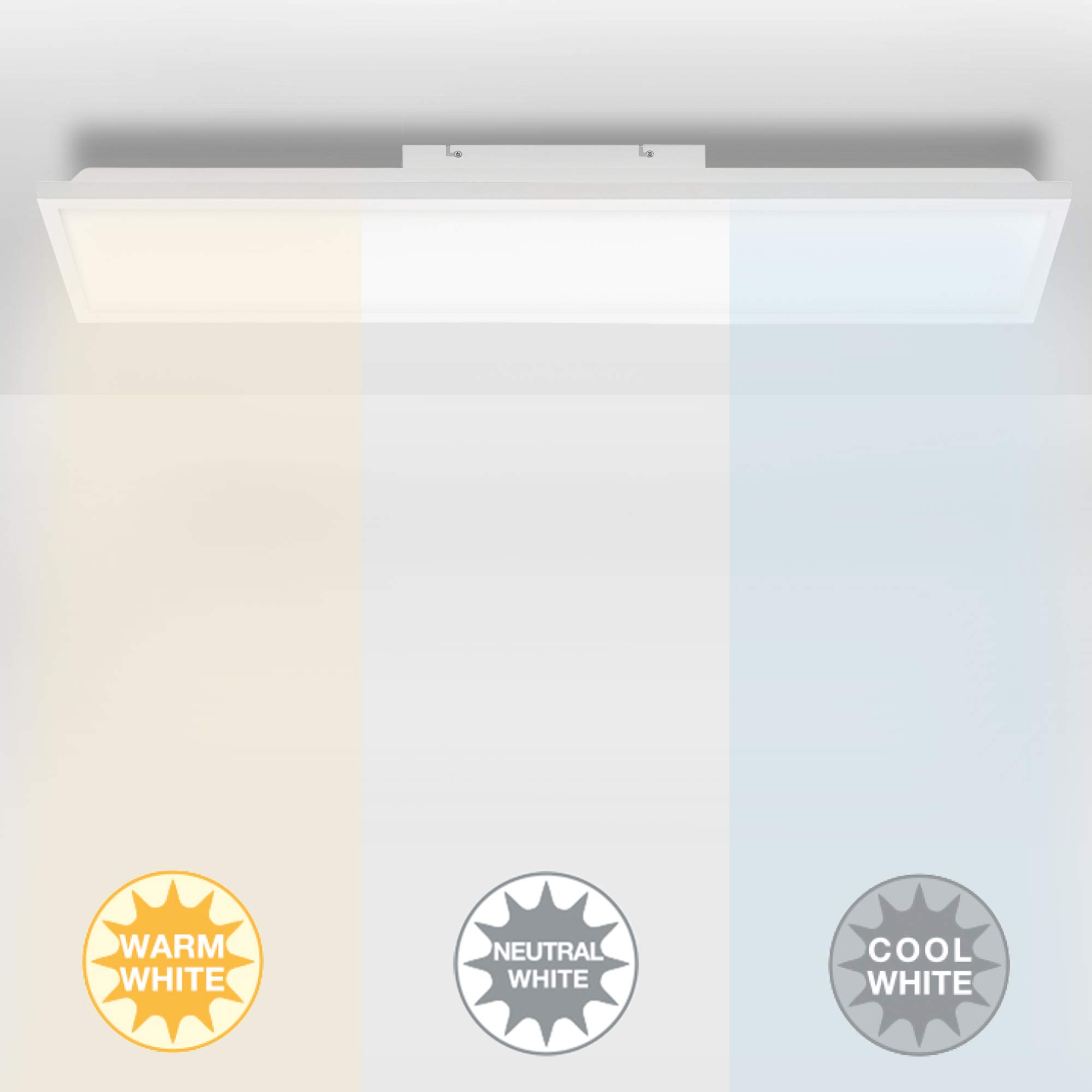 briloner-led-panel-dimmbar-wifi-wei-100x25cm-cct-app-fernbedienung image 3