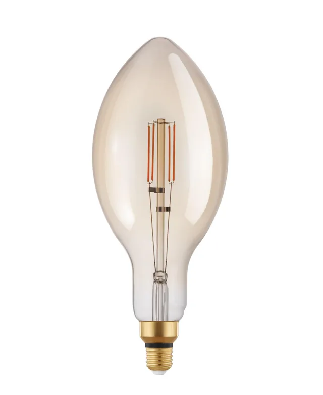 eglo-big-size-e140-e27-led-amber-vintage-dimmbar-34-2-cm-4w-400lm-2200k image 1