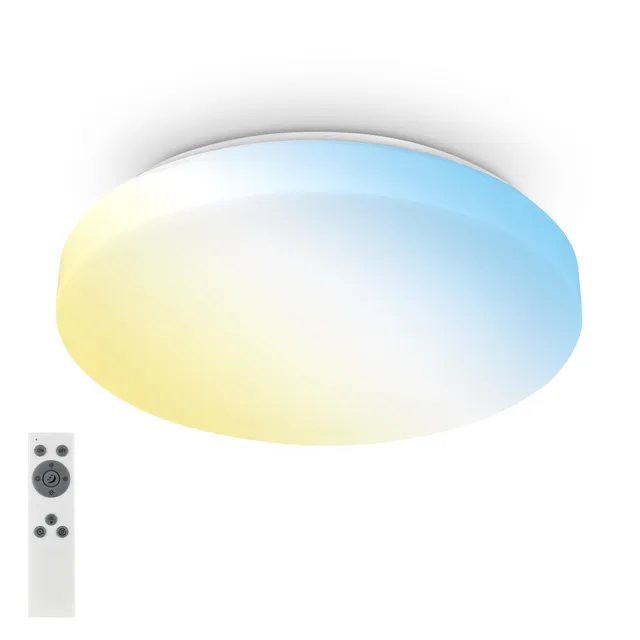 briloner-led-deckenlampe-49-cm-mit-fernbedienung-cct-dimmbar-wei-38w-4400-lumen image 1