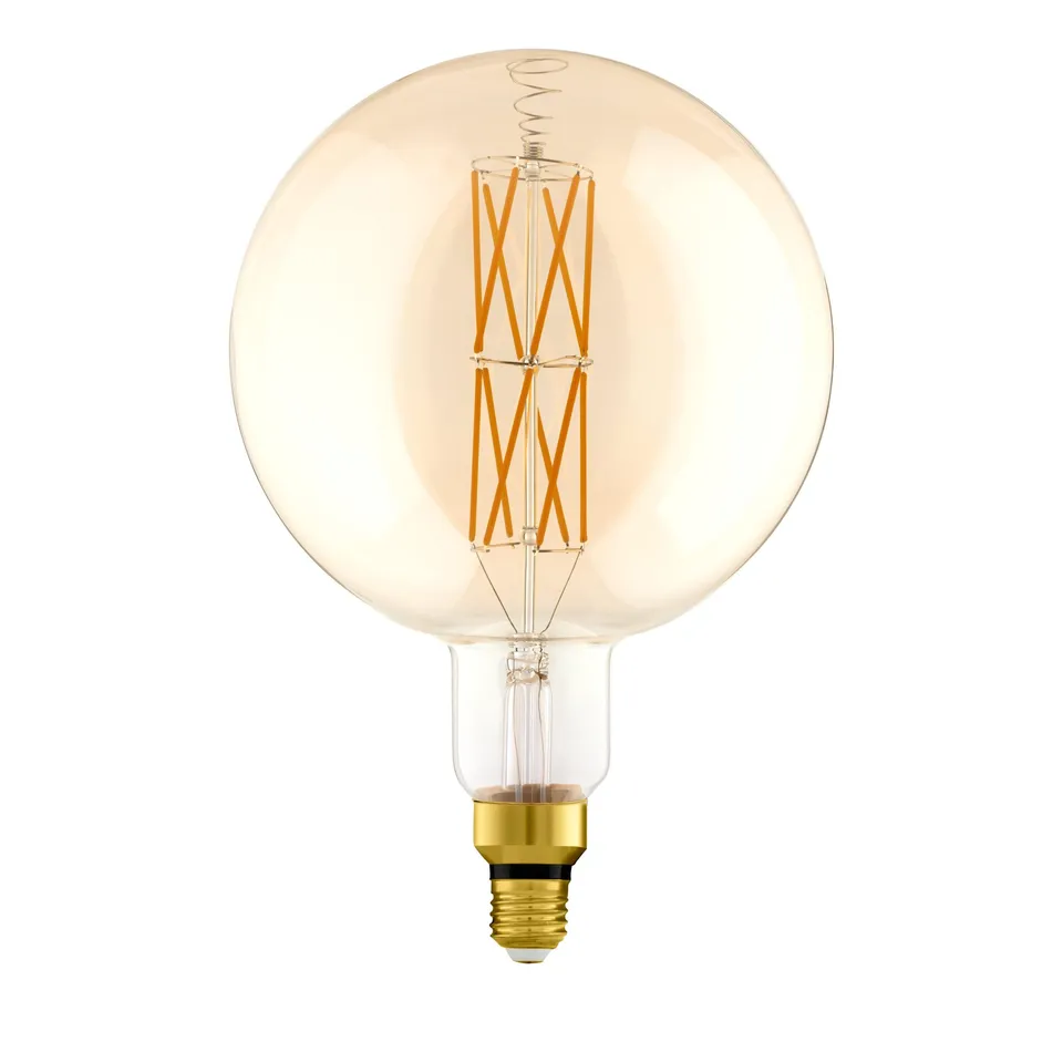 eglo-e27-led-vintage-gl-hbirne-g200-big-size-amber-dimmbar-8w-806lm-2100k-20-cm image 1