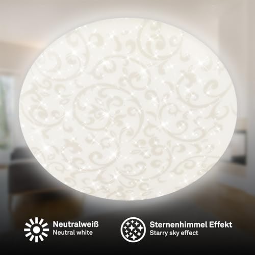 briloner-led-deckenlampe-sternenhimmel-floral-20w-2400lm-wei-38cm image 8