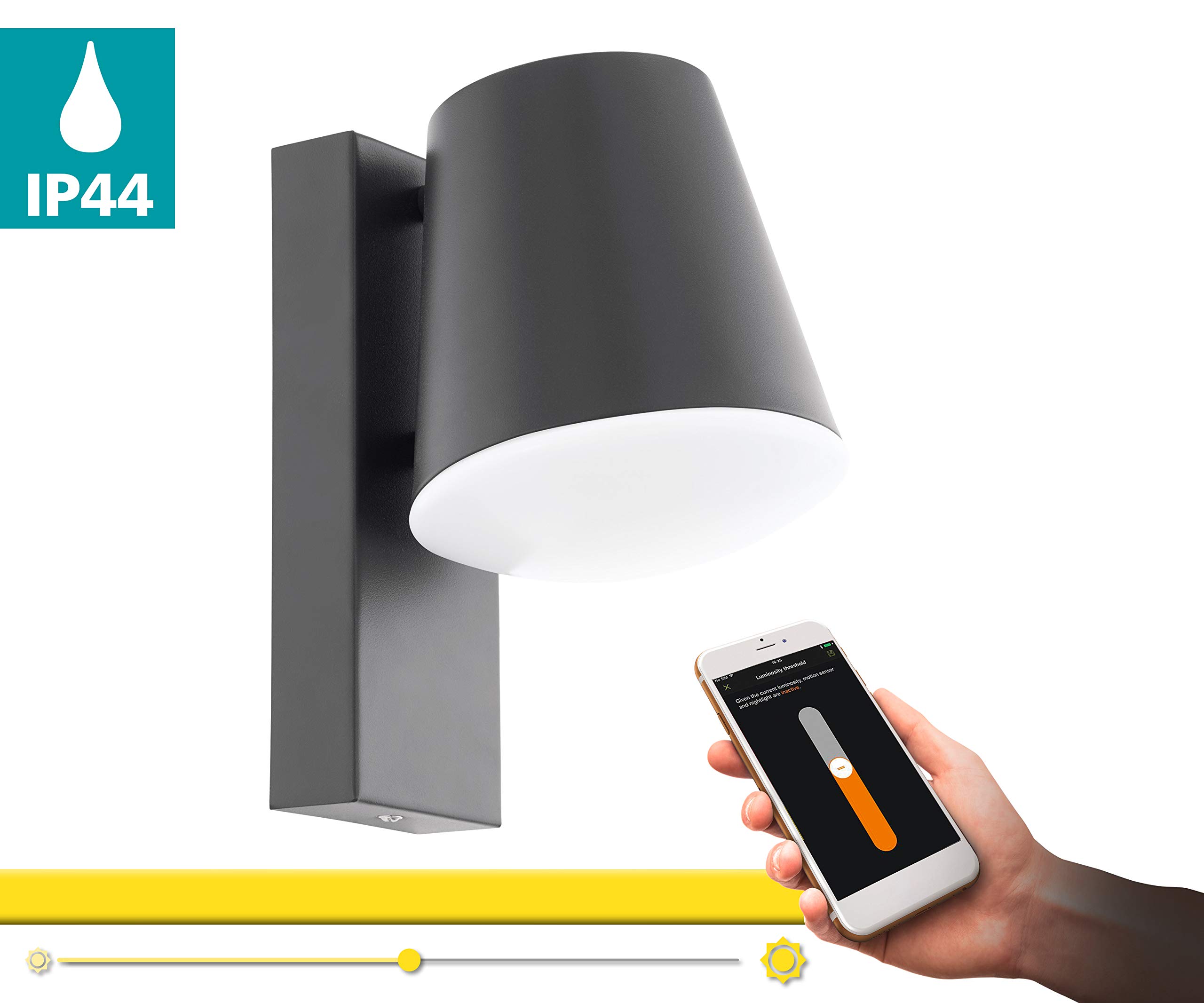 eglo-connect-caldiero-c-au-en-wandleuchte-smart-home-e27-dimmbar-bluetooth-app-i image 2