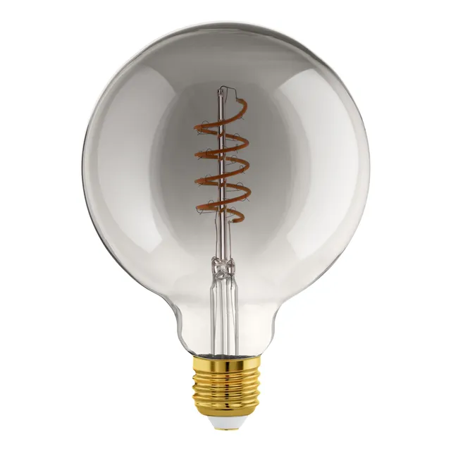 eglo-connect-z-e27-smart-vintage-led-g125-4w-warmwei-zigbee-rauchglas image 1