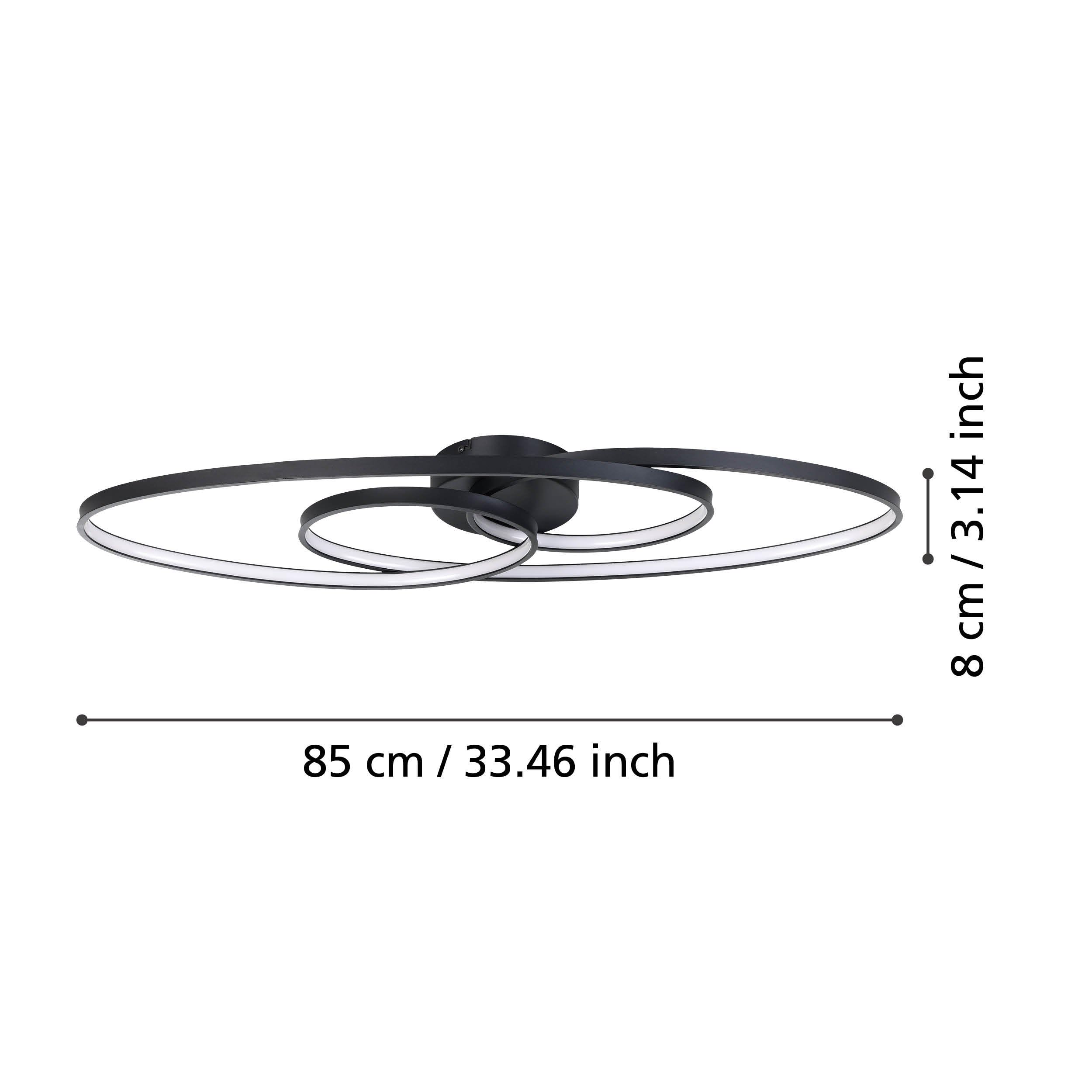 eglo-gianella-led-deckenleuchte-88-cm-dimmbar-schwarz-wei-warmwei image 6