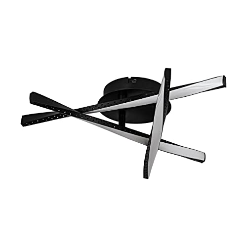 eglo-adeje-led-deckenleuchte-minimalistisch-schwarz-wei image 6