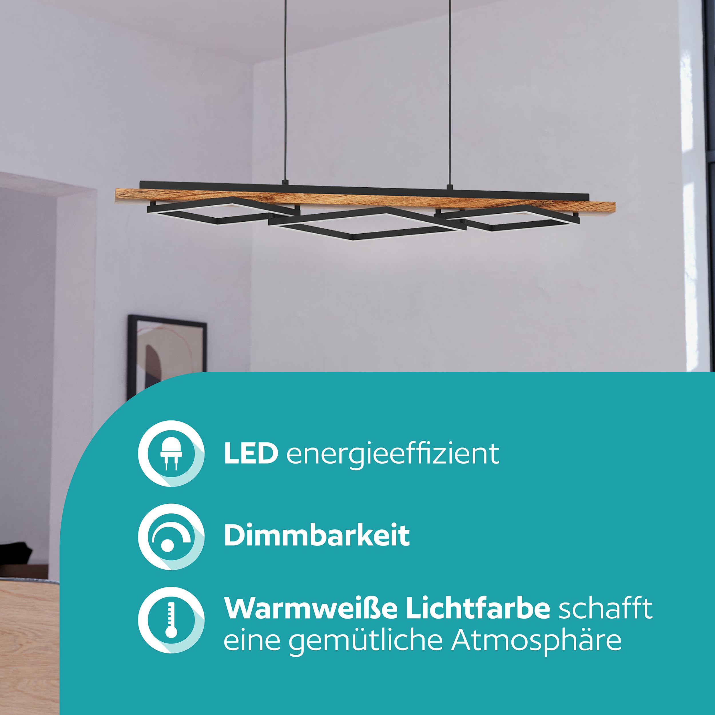eglo-boyal-led-h-ngelampe-3-flammig-101-cm-holz-schwarz image 2