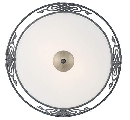 eglo-mestre-vintage-deckenleuchte-39-5-cm-e27-rostbraun-gold-beige image 3