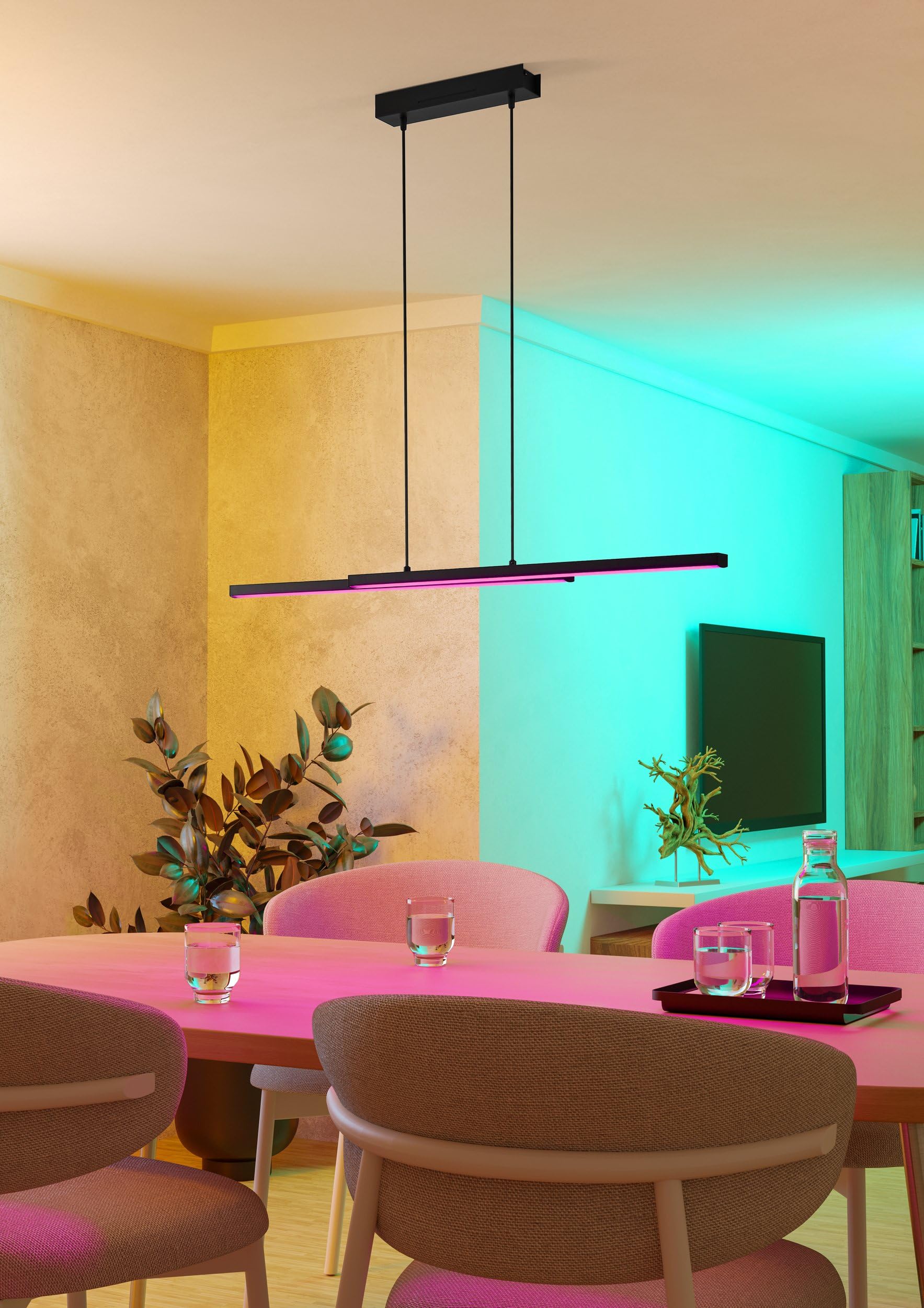 eglo-connect-z-fraioli-z-smart-led-pendelleuchte-schwarz-105cm-rgb-cct-zigbee image 5