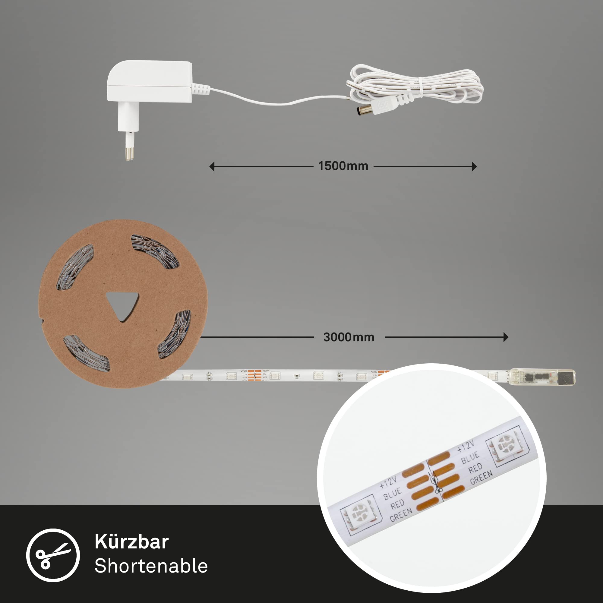briloner-leuchten-led-strip-3m-rgb-12w-selbstklebend-k-rzbar-mit-fernbedienung-w image 8