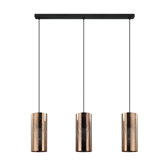 eglo-tabiago-3-flammige-pendelleuchte-vintage-industrial-schwarz-ros-gold-e27 image 1