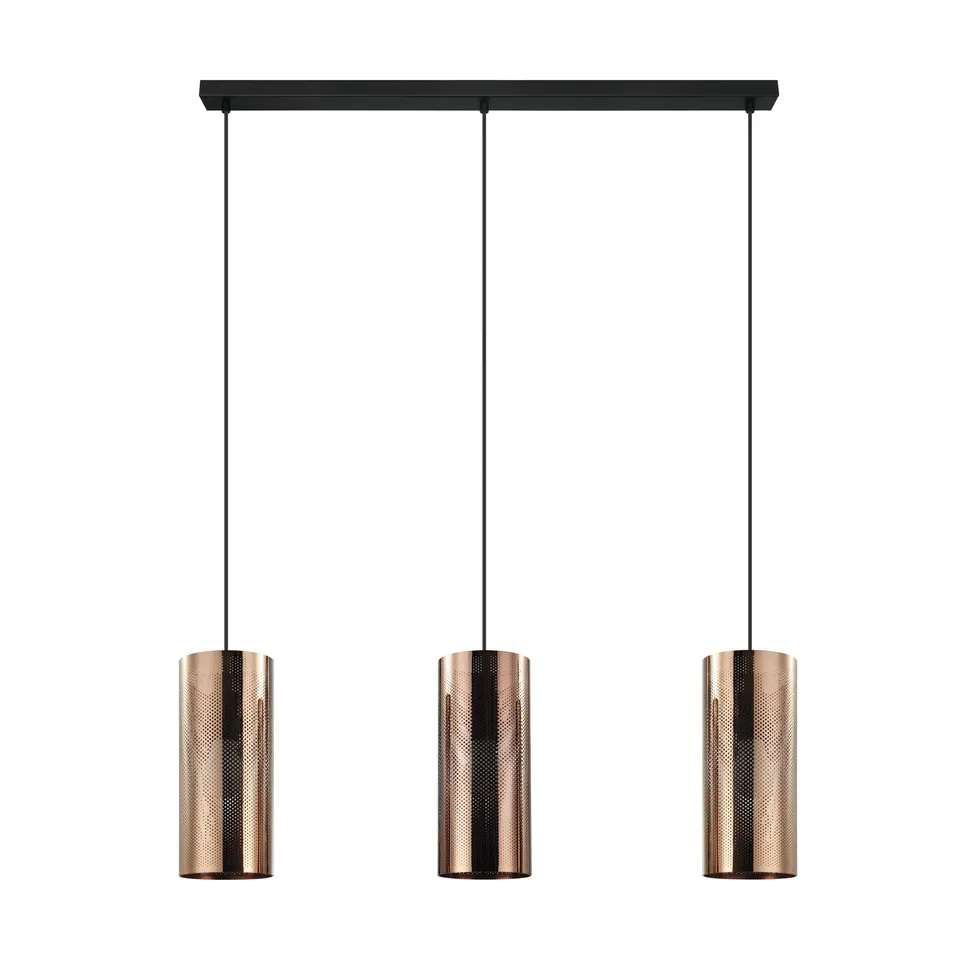 eglo-tabiago-3-flammige-pendelleuchte-vintage-industrial-schwarz-ros-gold-e27 image 1