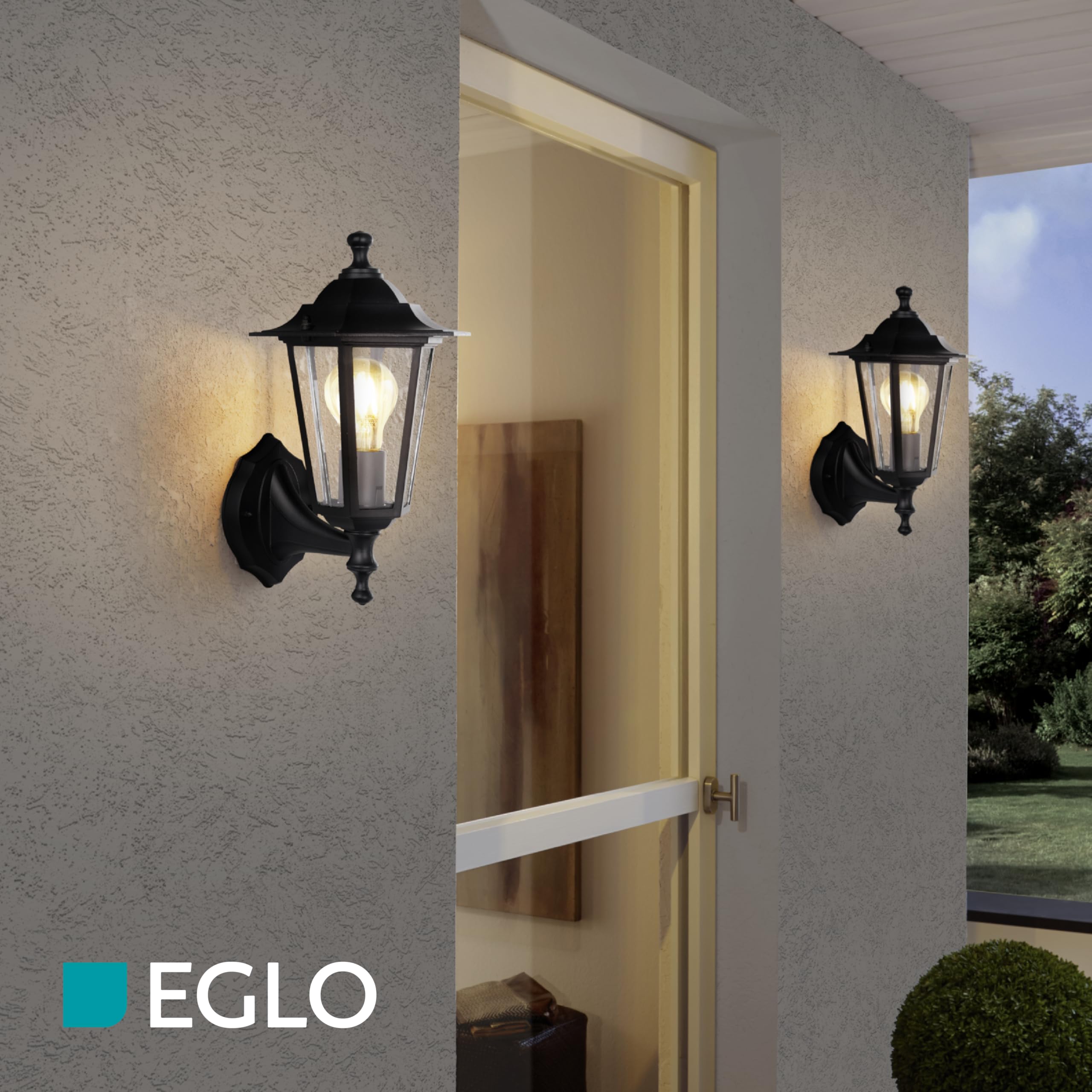 eglo-laterna-4-au-en-wandlampe-vintage-schwarz-e27 image 3