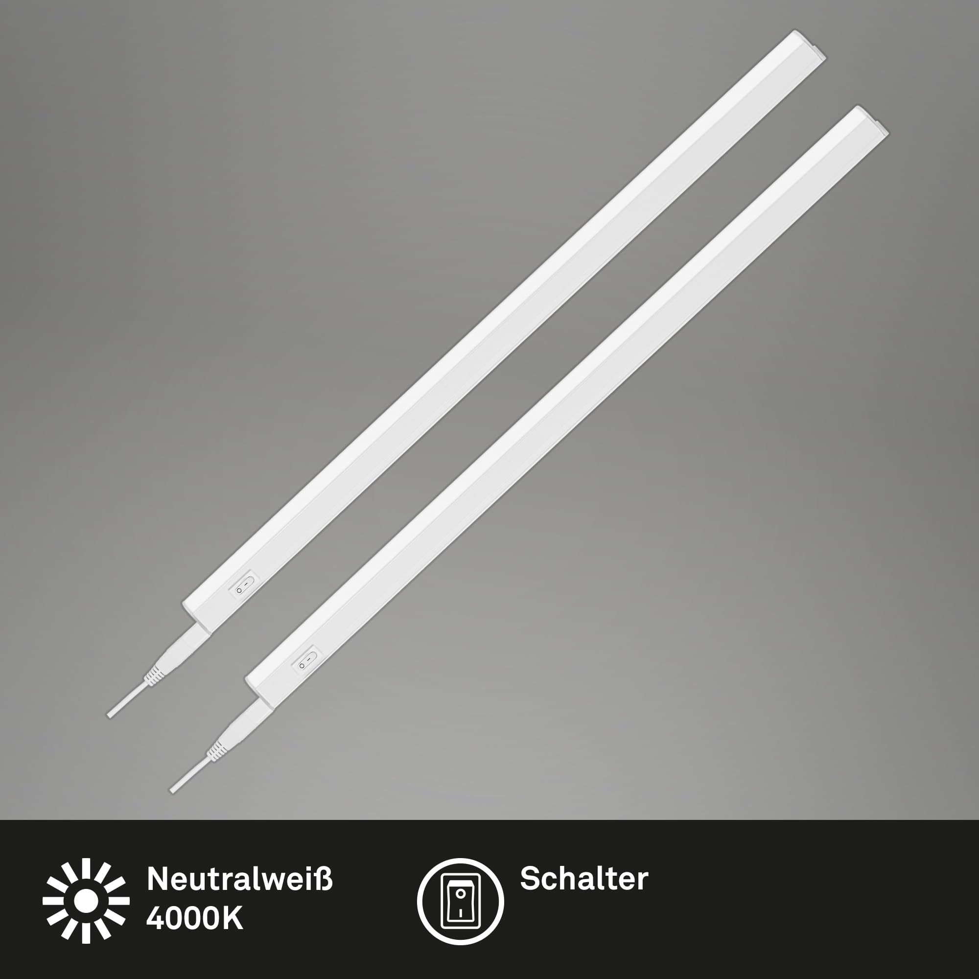 briloner-led-leiste-2er-set-neutralwei-unterbauleuchte-31-3cm-wei-4w image 2