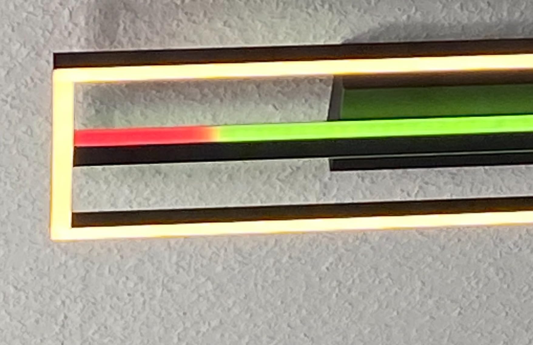RGB-Highlight an der Decke