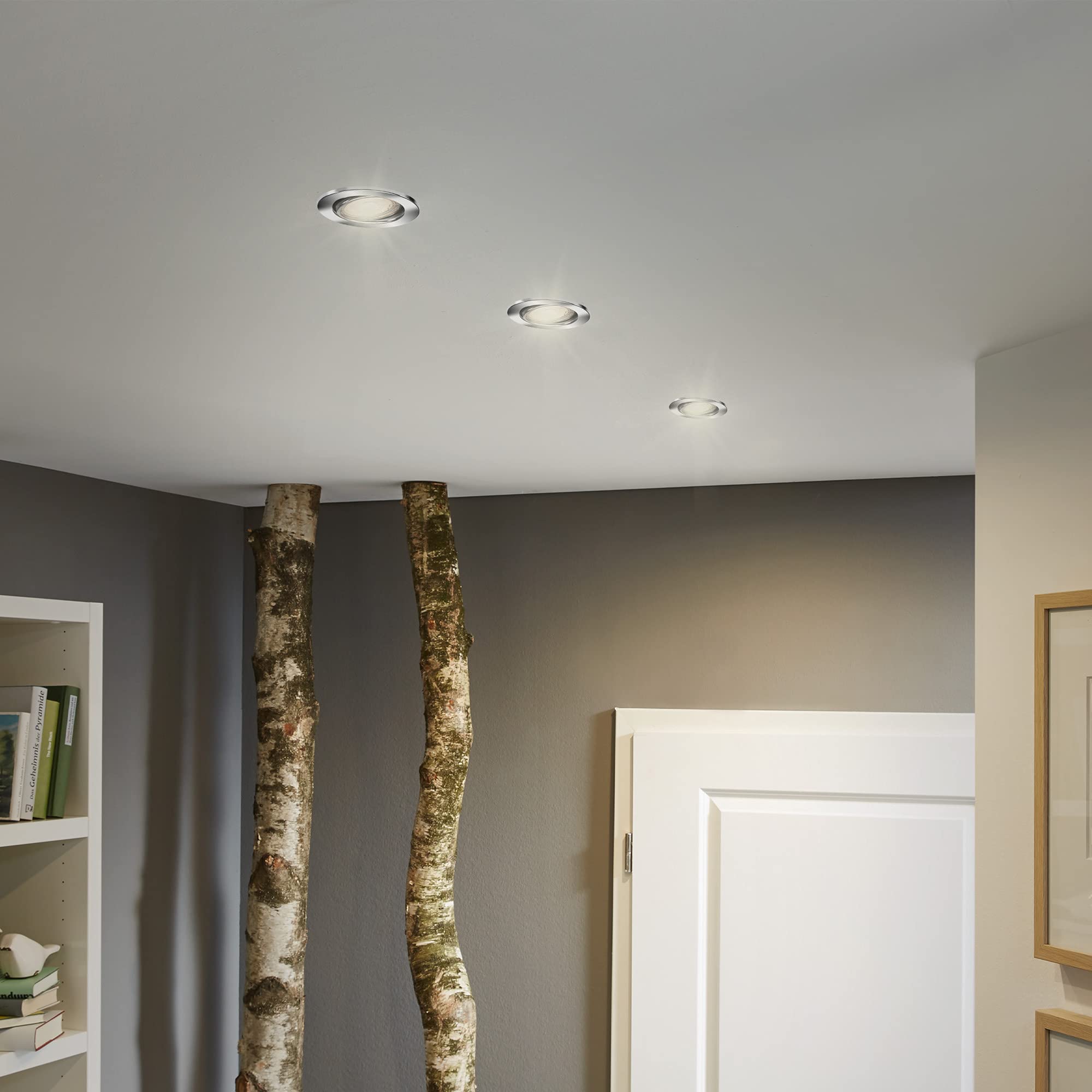 briloner-led-einbauleuchten-3er-set-chrom-gu10-5w-460lm-3000k-schwenkbar-dimmbar image 6