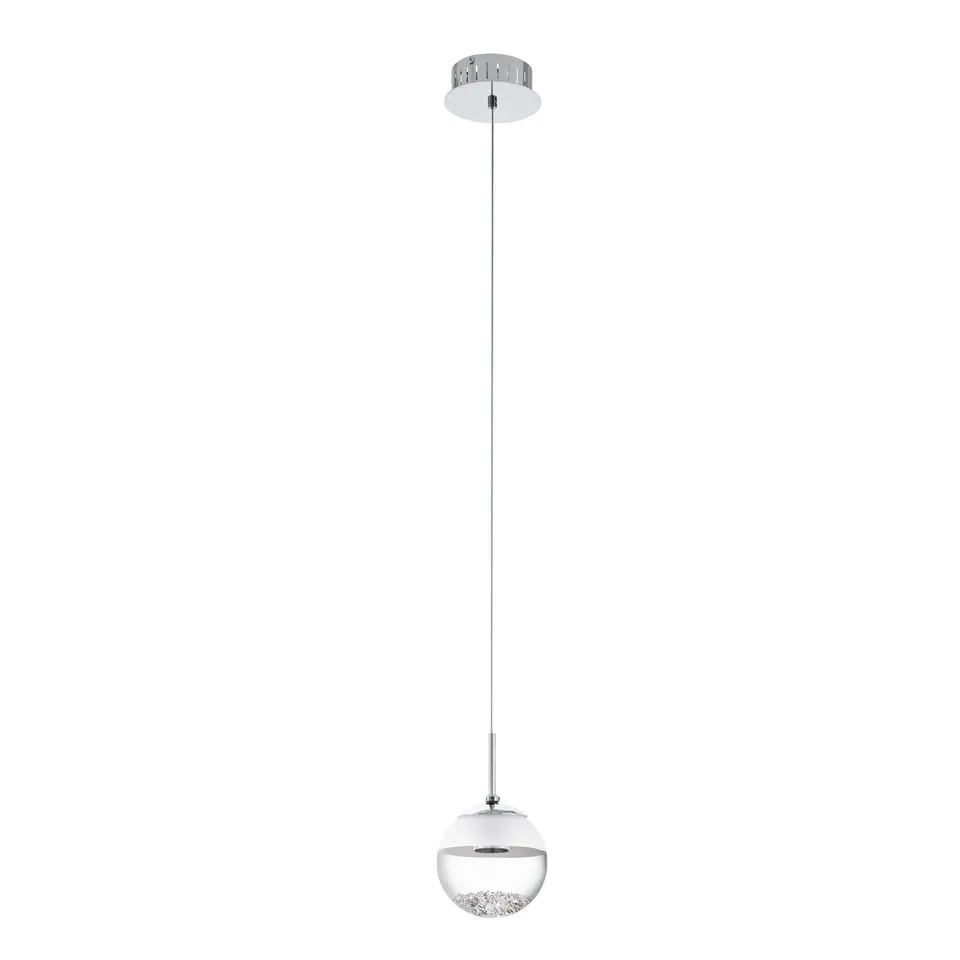 eglo-montefio-1-led-pendelleuchte-chrom-glas-kristall-warmwei image 1