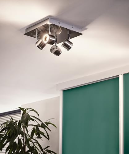 eglo-pierino-led-deckenlampe-4-flammig-nickel-matt-chrom image 6