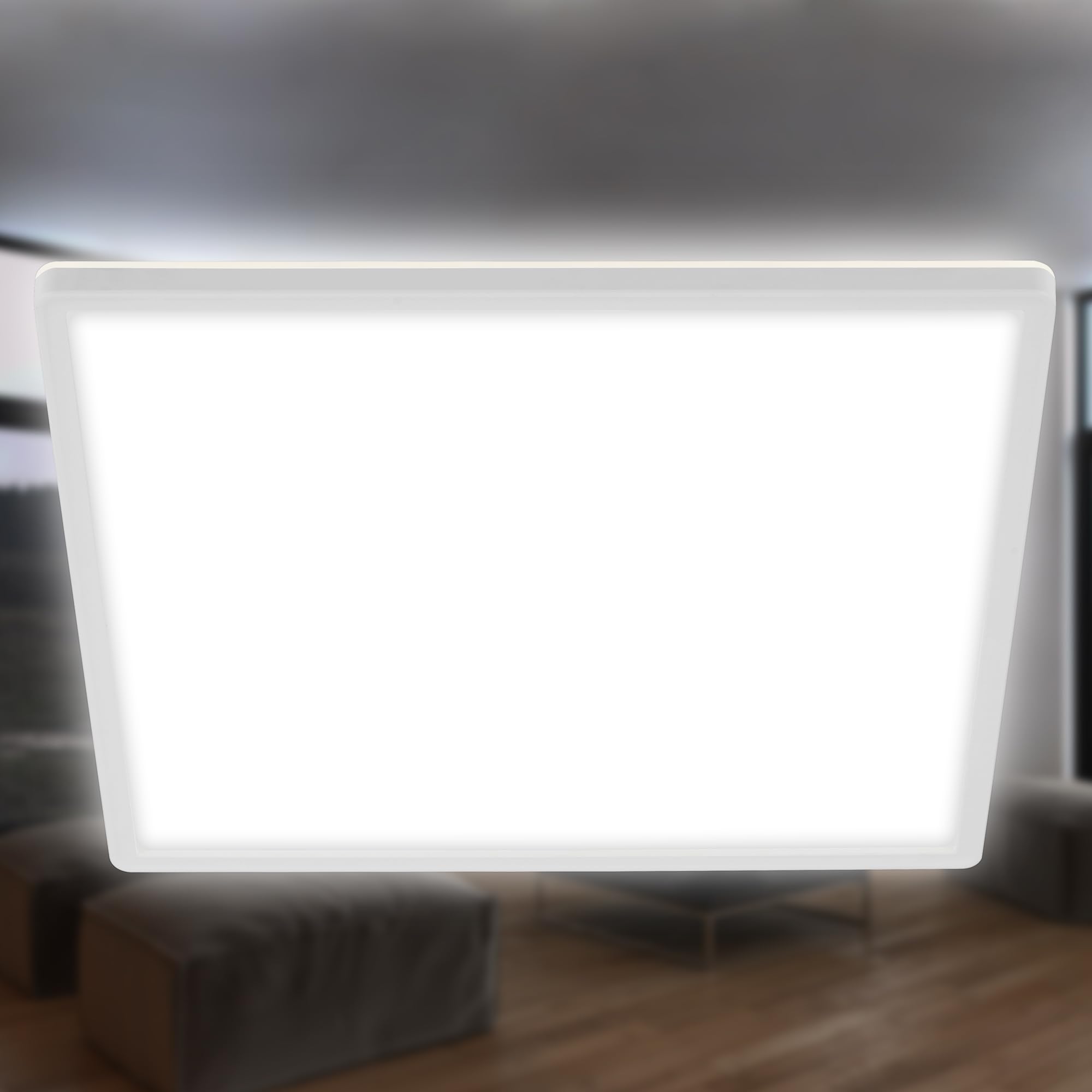briloner-led-deckenlampe-panel-29-3cm-wei-3cm-flach-indirekt-neutralwei-18w image 2