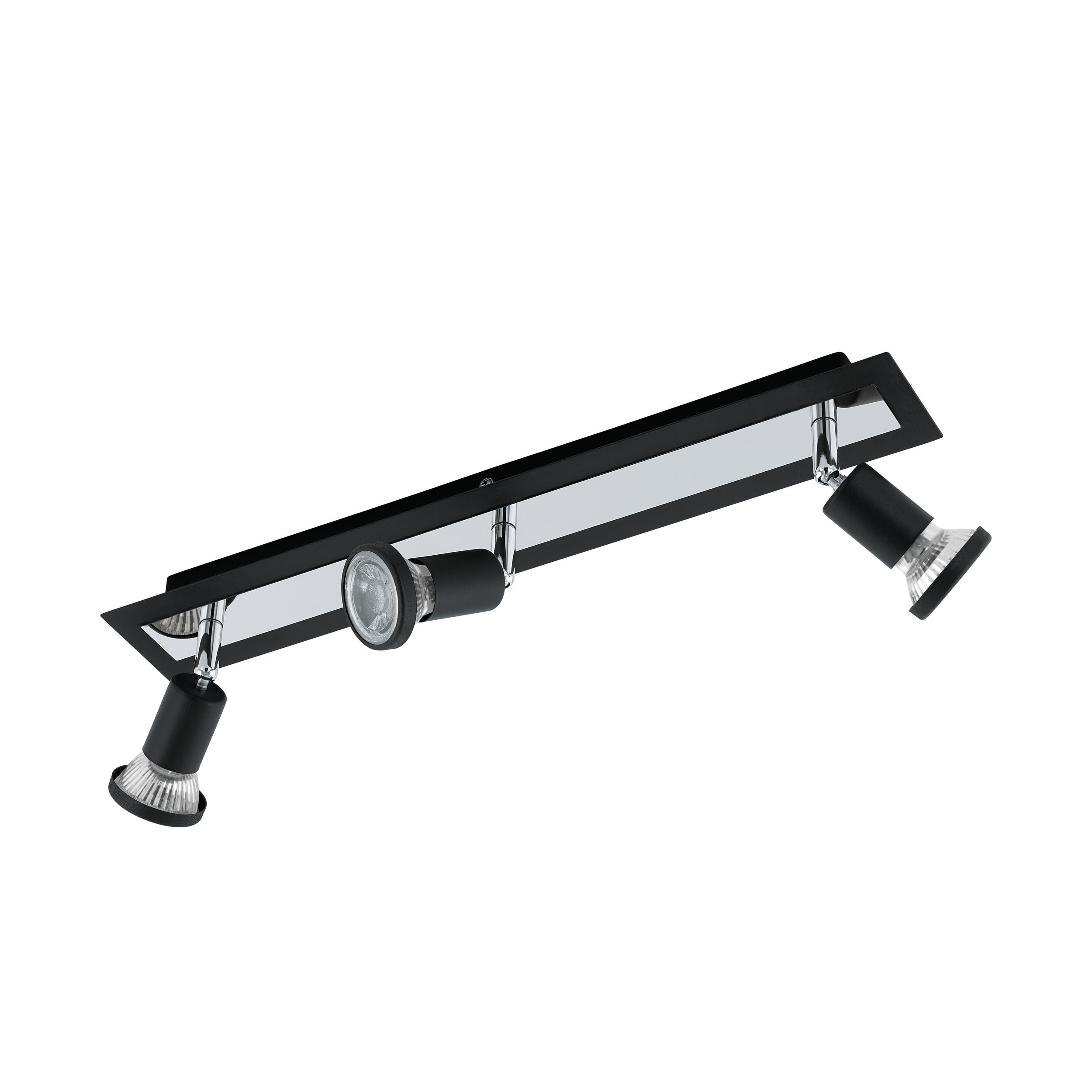 eglo-sarria-led-deckenstrahler-3-flammig-46-cm-schwarz-chrom-gu10-warmwei image 1