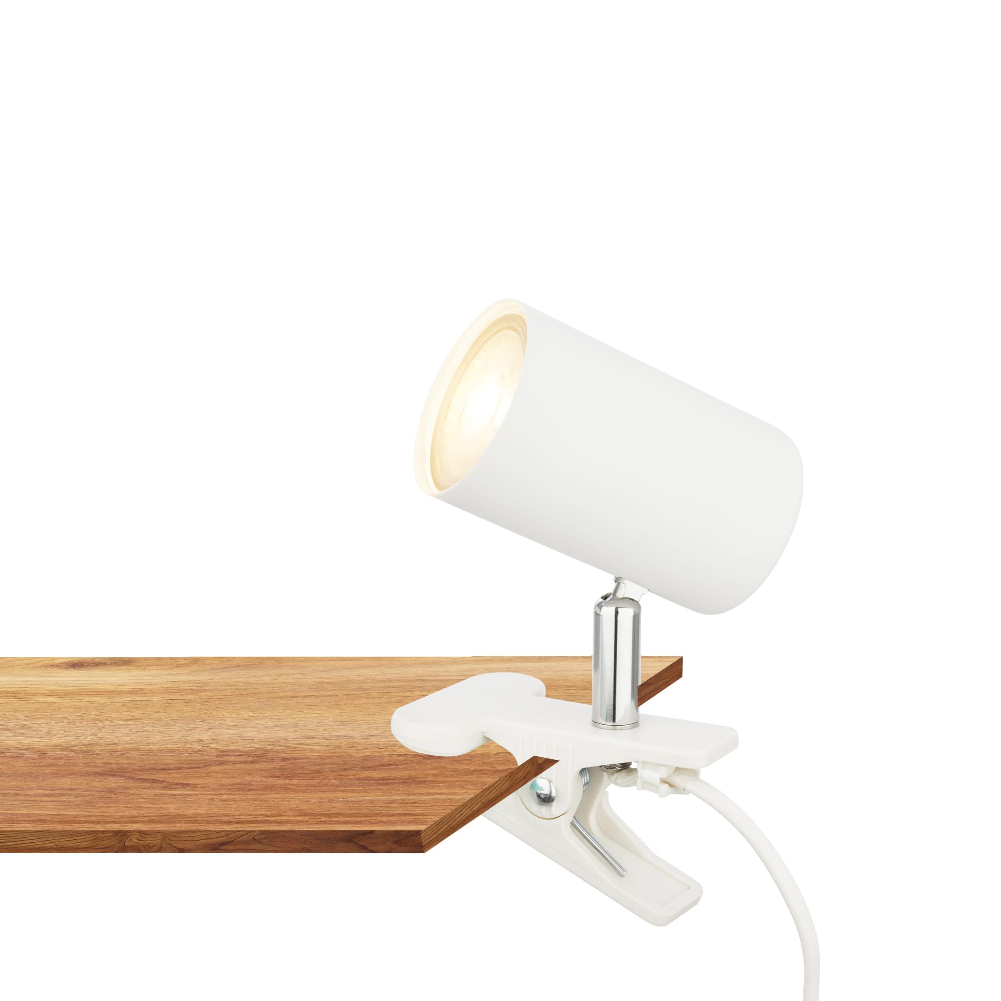 briloner-schreibtischlampe-klemmleuchte-gu10-schwenkbar-wei-16-5x6-5x12-cm image 1