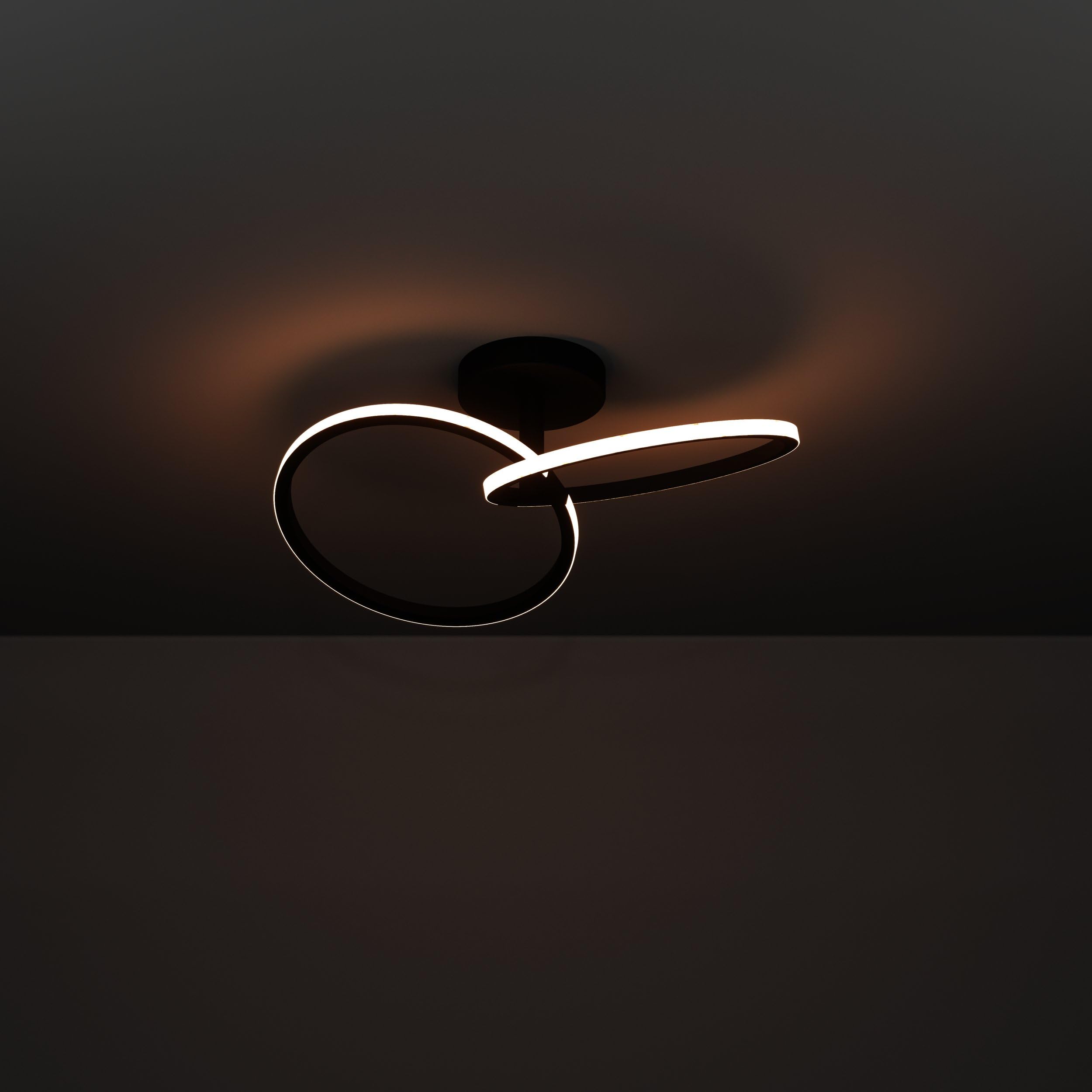 eglo-congiunti-led-deckenleuchte-ringe-schwarz-cct-dimmbar-12w image 3