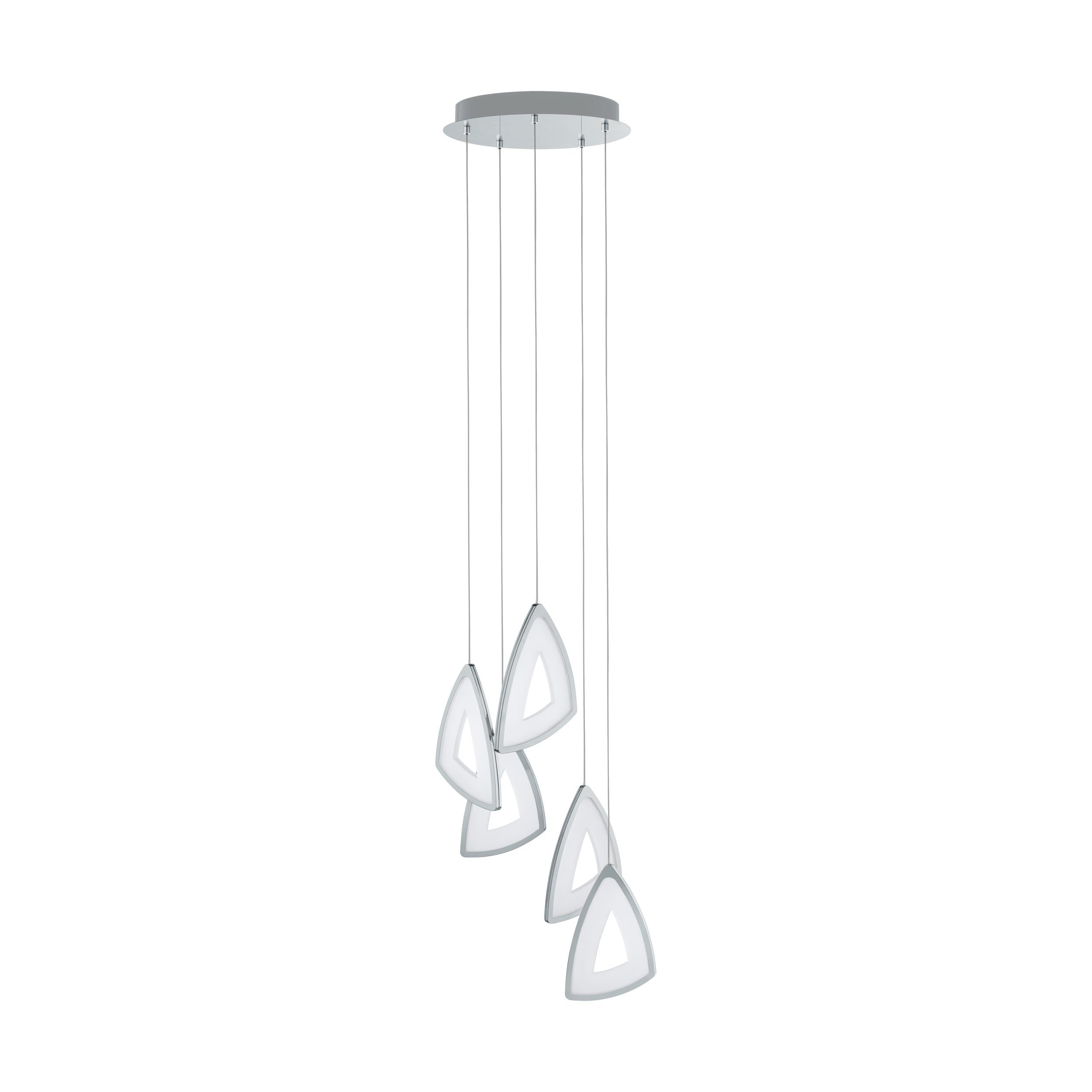 eglo-amonde-5-flammige-led-pendelleuchte-dimmbar-chrom-wei image 1