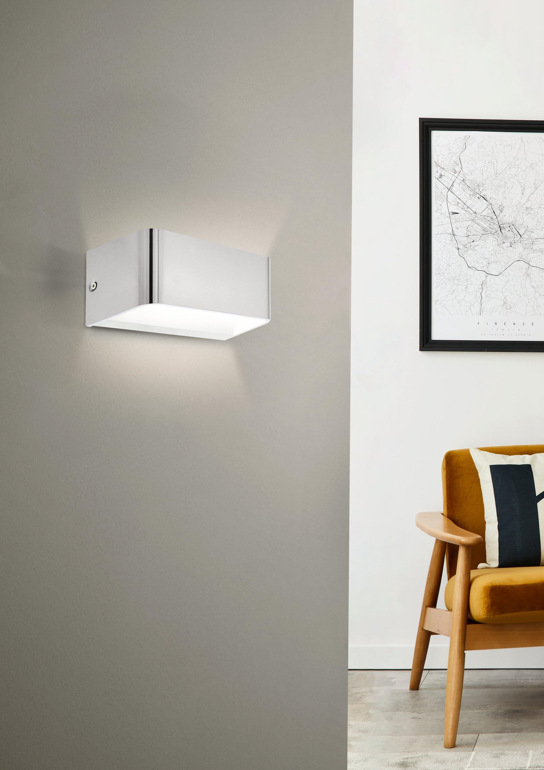 eglo-sania-4-led-wandlampe-aluminium-nickel-matt-wei-10w-1100lm-warmwei-l-20-cm image 3