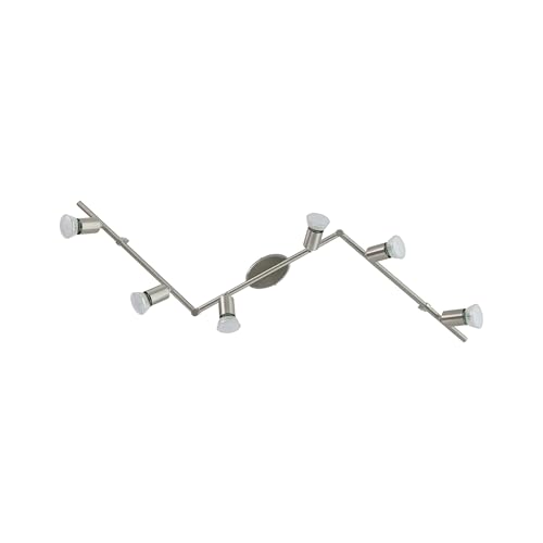 eglo-buzz-led-deckenleuchte-6-flammig-nickel-matt-105-cm-gu10 image 7