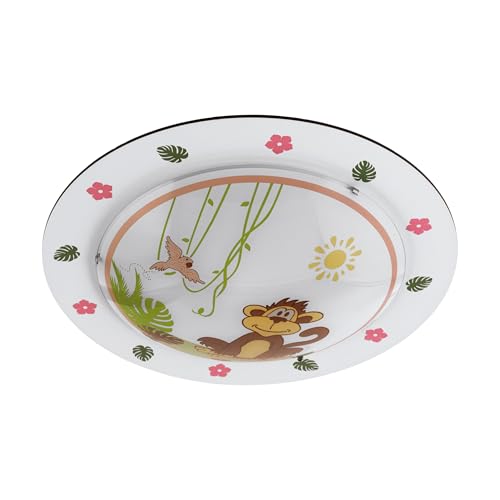 eglo-louie-deckenleuchte-e27-wei-pink-gr-n-32-5-cm image 3