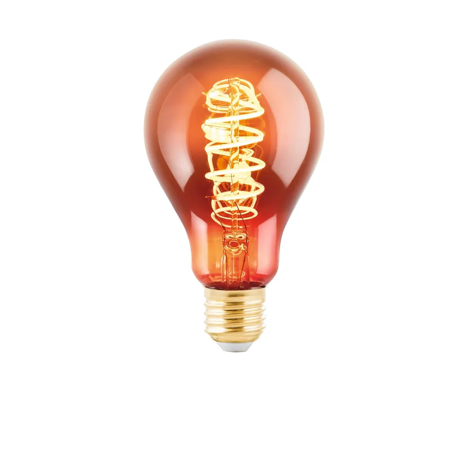 eglo-spiral-e27-led-vintage-lampe-dimmbar-kupfer-a75-2000-k image 1