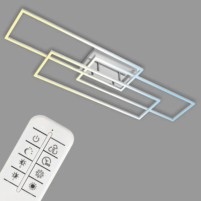 briloner-frame-led-deckenleuchte-mit-fernbedienung-cct-60w-6600lm-chrom-alu image 1
