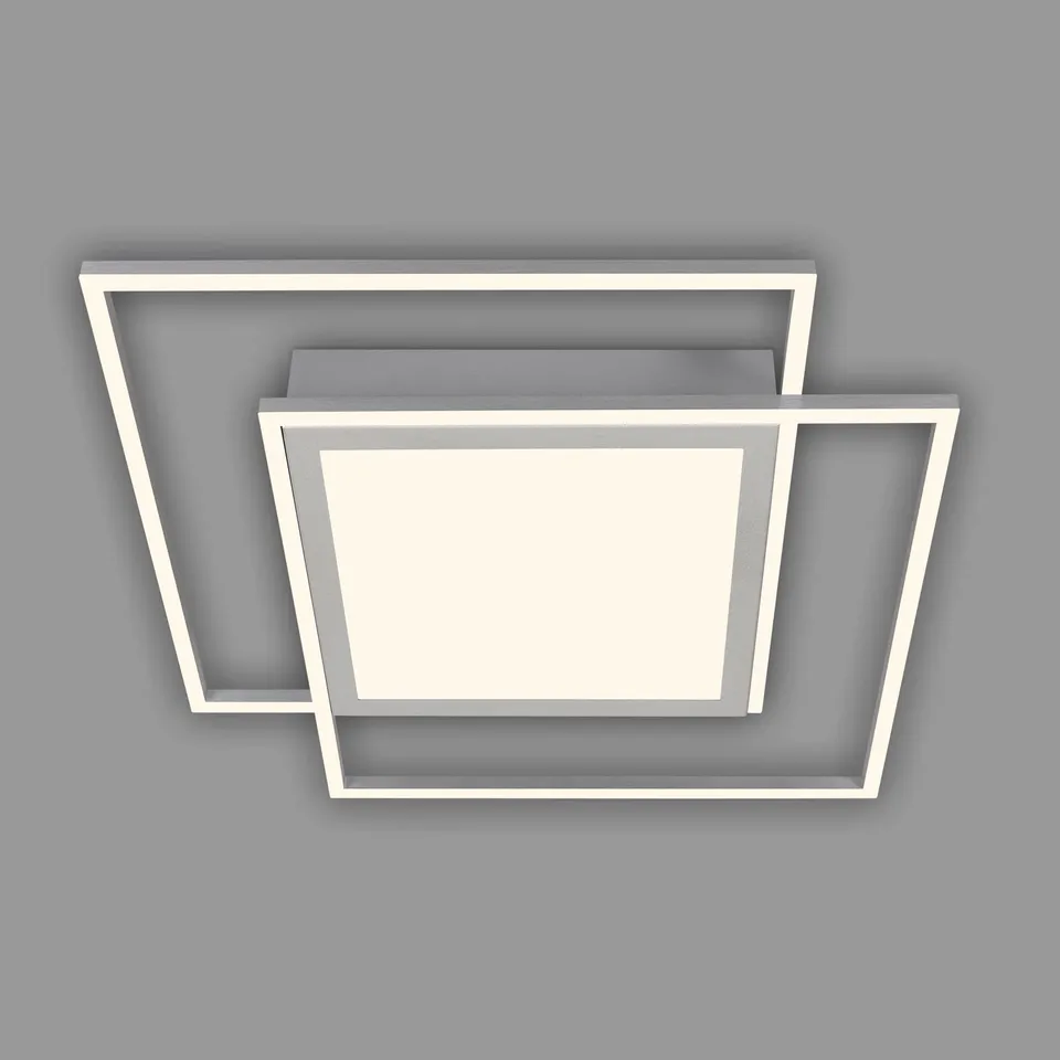 briloner-led-deckenleuchte-frame-mit-mittellicht-515x515-mm-5800-lumen-chrom-mat image 1