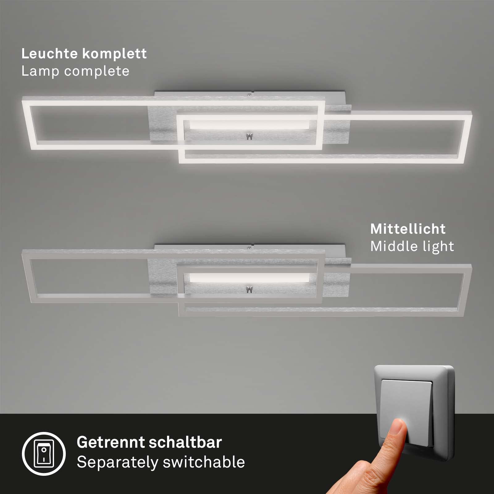 briloner-leuchten-led-deckenleuchte-3546-018-mit-mittellicht-schwenkbar-alu-geb- image 3